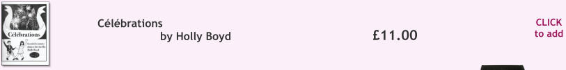CLICK to add �11.00 C�l�brations by Holly Boyd
